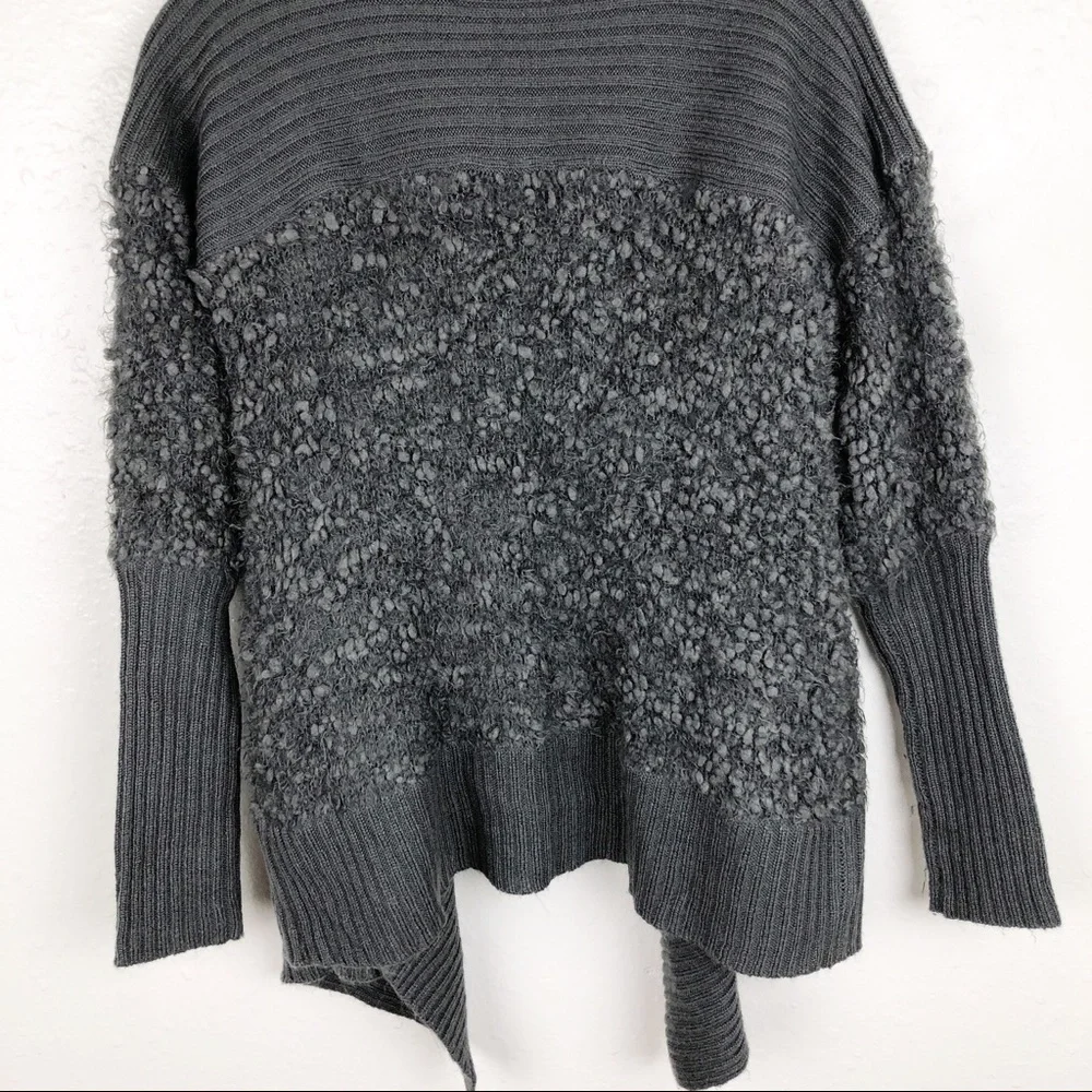 Kensie Chunky Knit Drape‎ Open Front Cardigan M